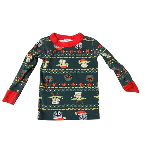 Hanna Andersson Other - Hanna Anderson yoda Christmas pajama top